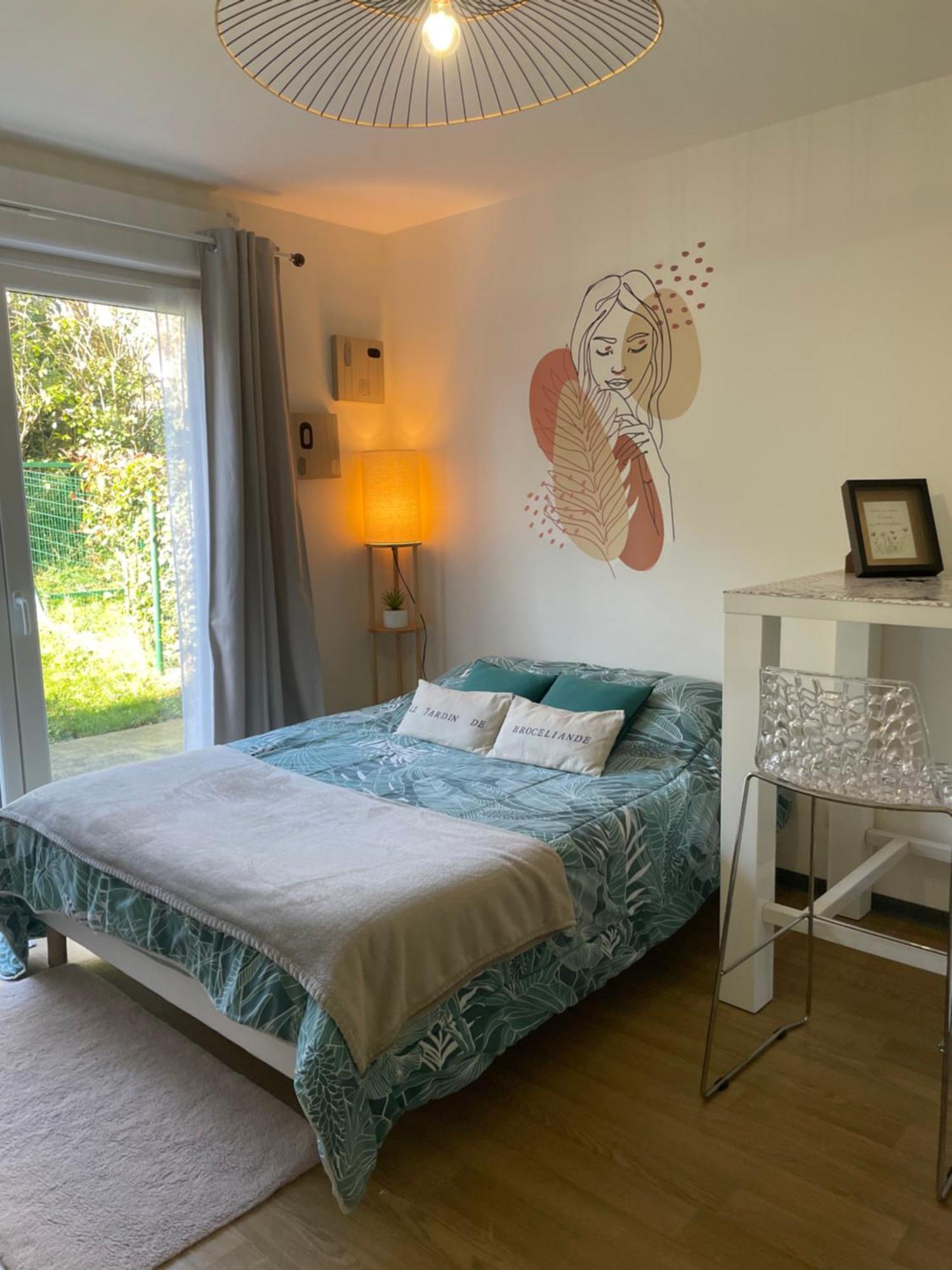 Ferienwohnung Le Jardin De Broceliande Ploërmel Exterior foto